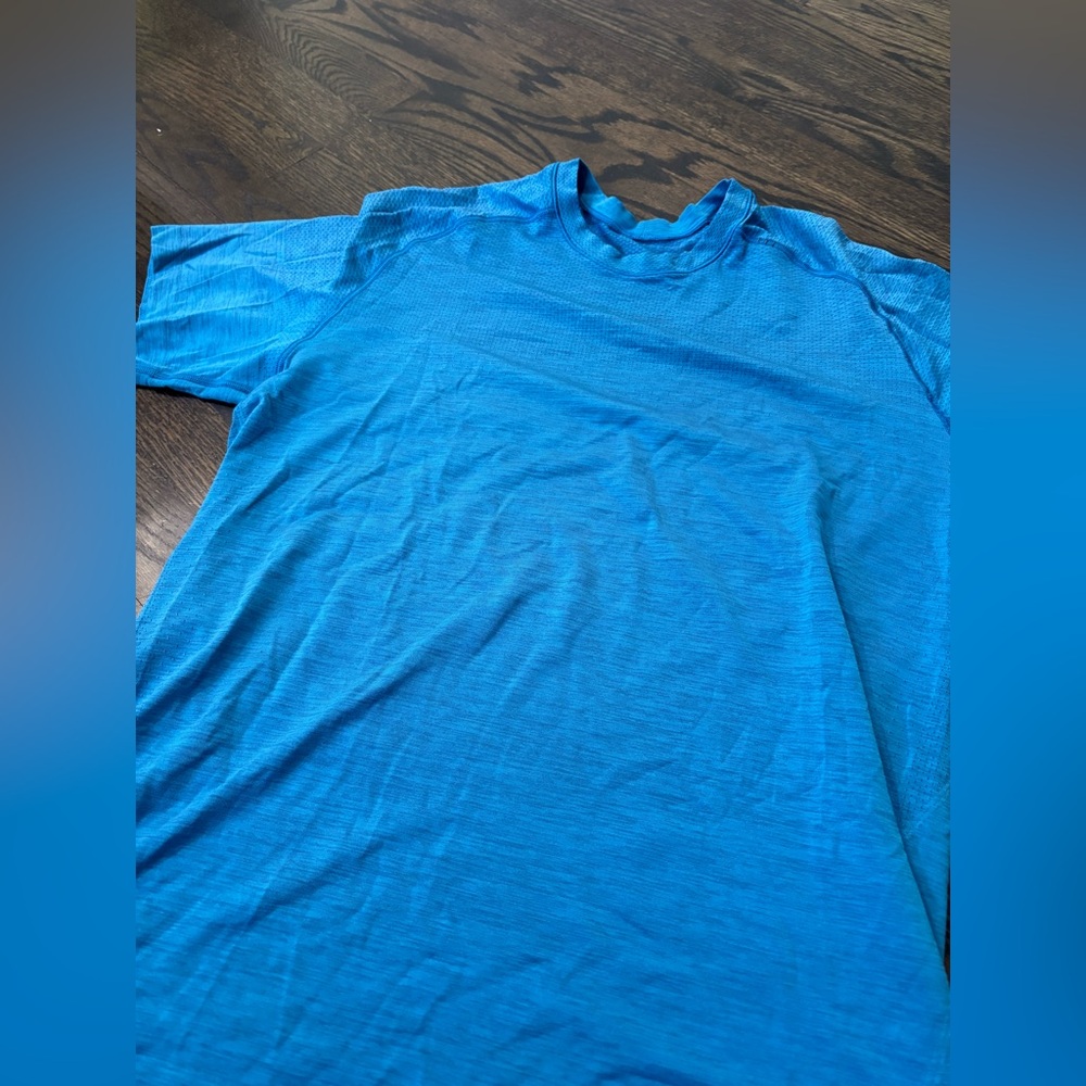 Lululemon Blue Men's Workout Shirt